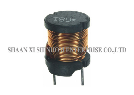 Vertical Leaded Power Inductor 2 Pin Fixed Choke Coil High Reliability
