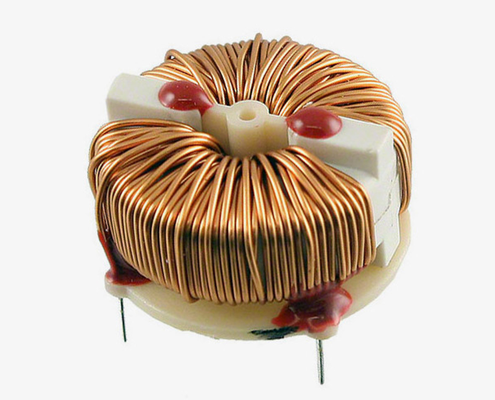 คุณภาพ   Low Loss Toroidal Common Mode Choke Amorphous Core for DC DC Line Noise Suppression โรงงาน