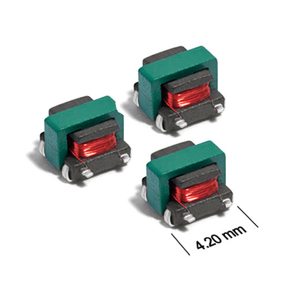 EE4.6 หม้อแปลงตรวจจับกระแสไฟ SMD เฟอร์ไรท์ความถี่สูง