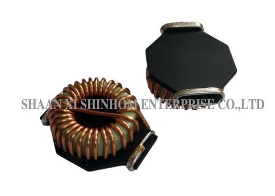 Ferrite Core Surface Mount Mount Power ตัวนำขดลวดพันแผล Toroidal 1-1000uH