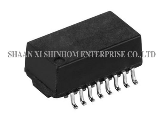 สารหน่วงไฟ SMT LAN หม้อแปลงแกนเฟอร์ไรต์คอร์ได้มาตรฐาน RoHS