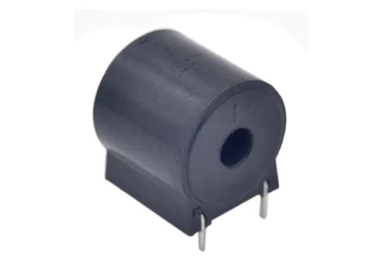 ACST DC ภูมิคุ้มกันหม้อแปลงกระแสขนาดเล็กต่ำโปรไฟล์ PCB เมาท์สีดำ