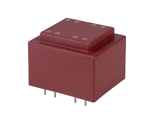 ความถี่ต่ำห่อหุ้มหม้อแปลง PCB เมาท์ 12v ติดตั้งสะดวก