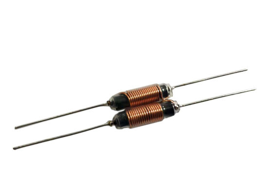Magnetic R Bar Dip Power Inductor Ferrite Rod ตัวเหนี่ยวนำแบบ Choke Coil Inductor