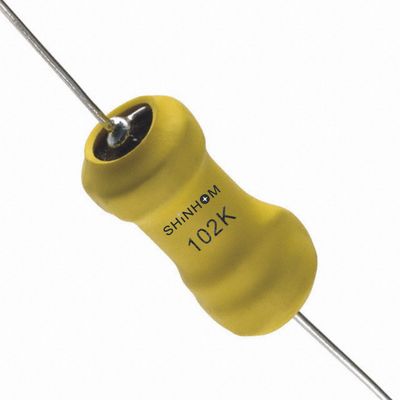 Magnetic R Bar Dip Power Inductor Ferrite Rod ตัวเหนี่ยวนำแบบ Choke Coil Inductor