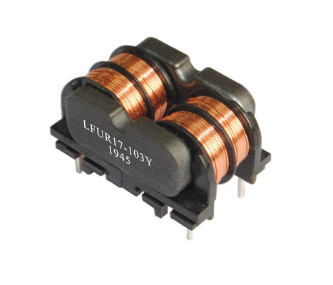 RoHS 1.0KHz UR ประเภท Ferrite Core Common Choke