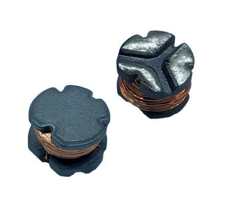 Ferrite Core SMD ตัวเหนี่ยวนำกำลังยึดพื้นผิวตะกั่วสามตัว