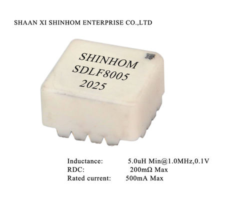 8 ขดลวดสายข้อมูล SMD ตัวกรอง EMI โช้คโหมดทั่วไป