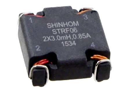 ตัวเหนี่ยวนำโหมดทั่วไปชนิด SMD ตัวเหนี่ยวนำเฟอร์ไรต์ทอรอยด์