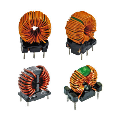 ตัวกรองคอยล์ 10kHz Toroidal Common Mode Choke พร้อมลวดเคลือบ