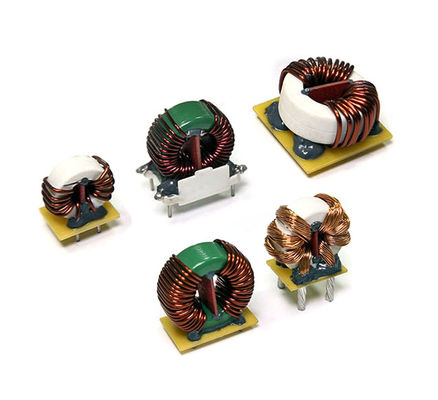 ขดลวดแม่เหล็กไฟฟ้าเคลือบลวด Toroidal Choke Coil สำหรับ VCD