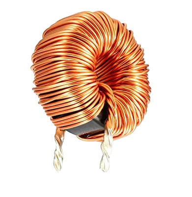 AC 2KV ลวดเคลือบ Toroidal Choke Coil Inductor ความต้านทานต่ำ