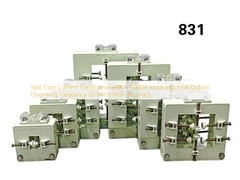 เครื่องแปลงกระแสกระแสไฟฟ้าสปิลท์คอร์ 5-5000A การเข้าและ 1-5A การออก ความถี่ในการทํางาน 50-60Hz ความแม่นยําสูง